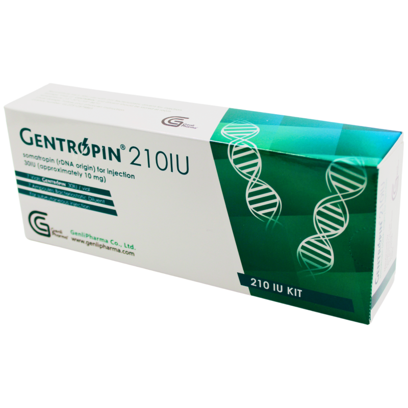 Gentropin 210 IU • Hormona de Crecimiento Muscular